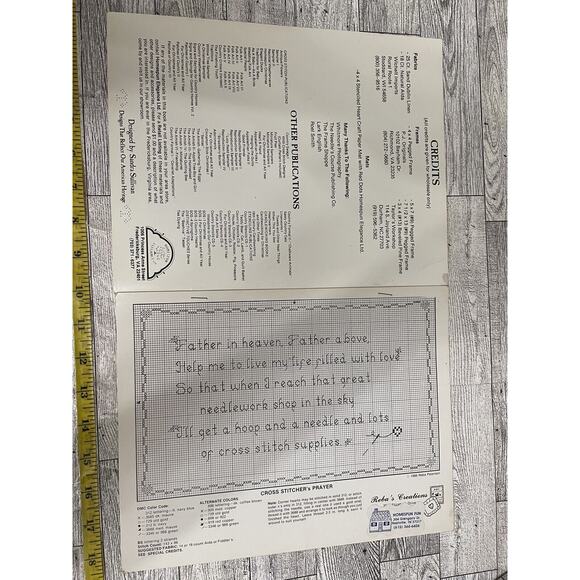 Cross Stitch Pattern Leaflet Book Mixed Theme Lot Of 6 Dixie Darlin Stoney Creek - Picture 9 of 9